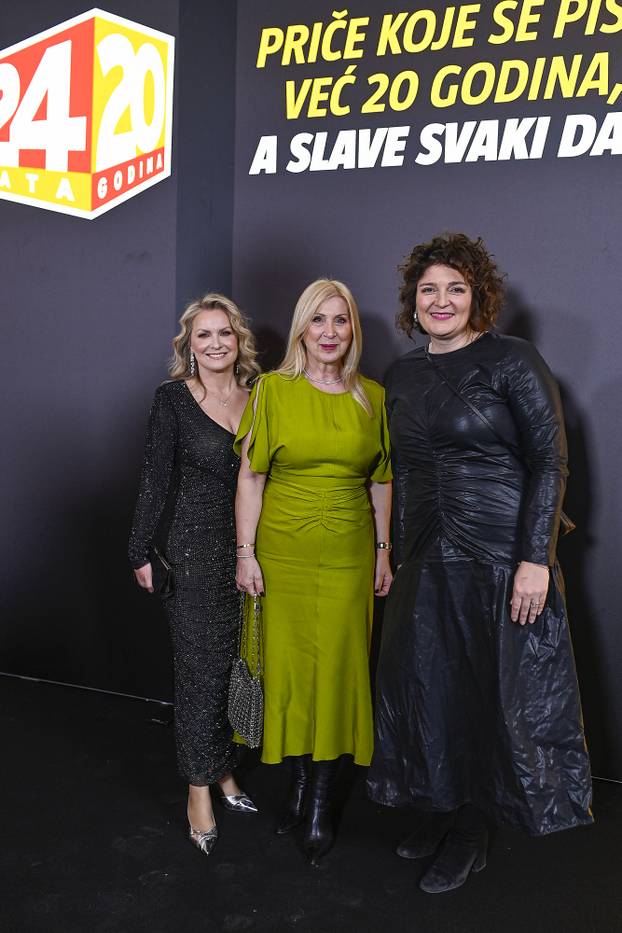 Zagreb: Dolazak uzvanika na proslavu 20. ro?endana 24sata