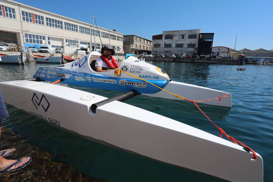 Rijeka: Plovilo na umjetnu inteligenciju koje su napravili studenti