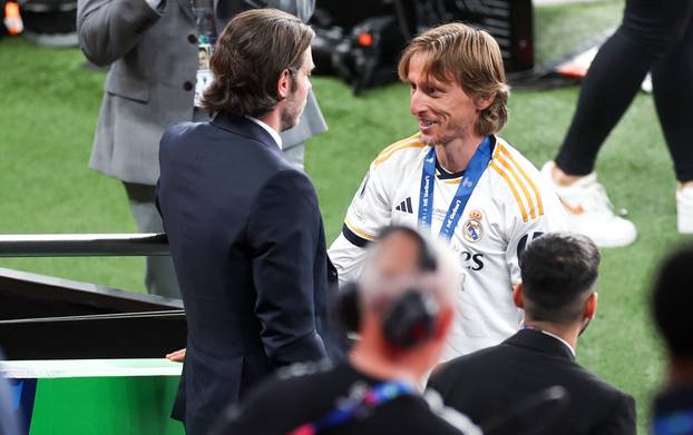 London: Luka Modrić s obitelji proslavio osvajanje Lige prvaka 