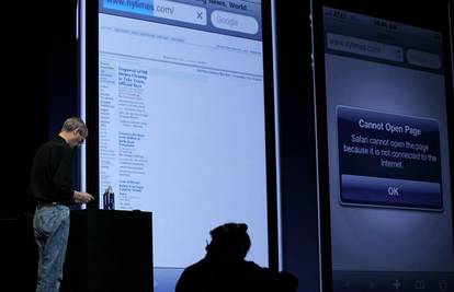 Jobsova bruka: iPhone se nije htio spojiti na internet