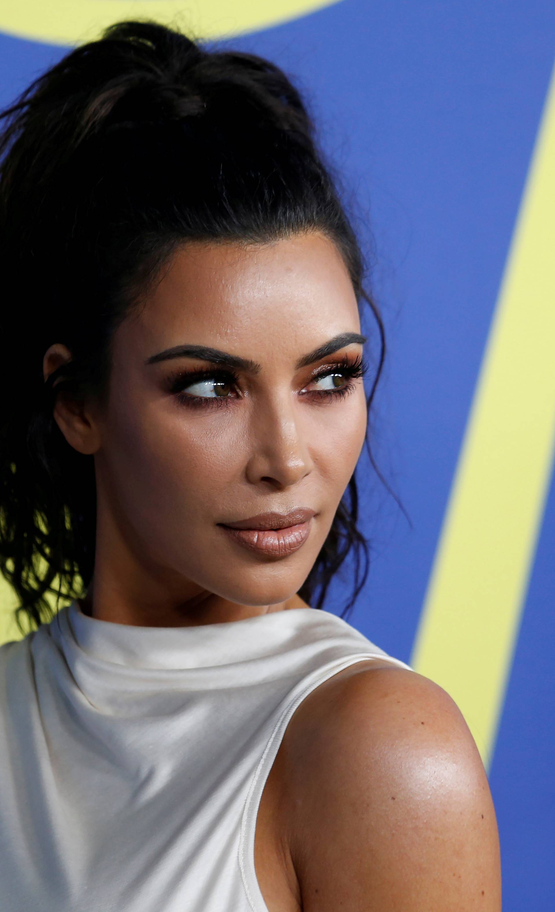 FILE PHOTO: Kim Kardashian attends the CFDA Fashion awards in Brooklyn