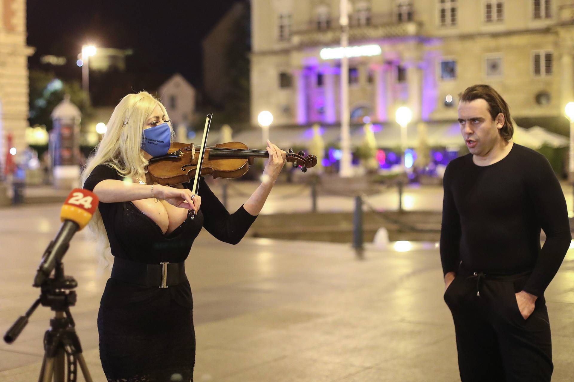 Zagreb:  Violinistica Bianca Kolompar 