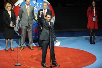Na dana&scaron;nji dan 2009. u Spaladium Areni u Splitu otvoreno je Svjetsko prvenstvo u rukometu