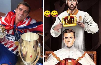 Griezmann pojeo hamburger i popio pivo pa sprdao Ramosa