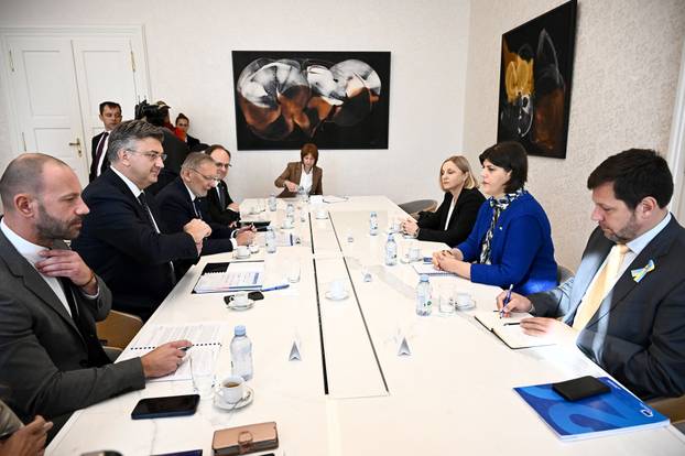 Zagreb: Andrej Plenković sastao se s glavnom europskom tužiteljicom Laurom Codrutom Kovesi