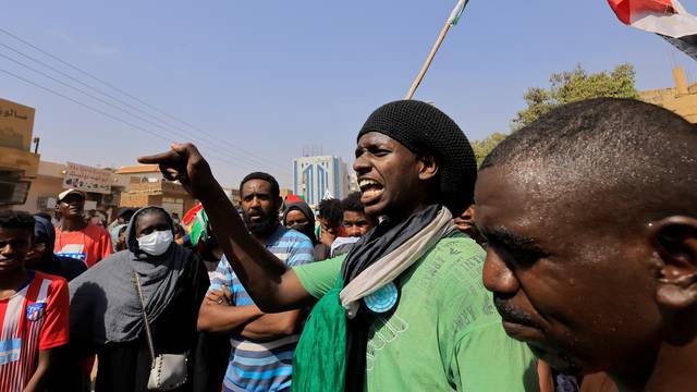 Rally against military rule in Khartoum