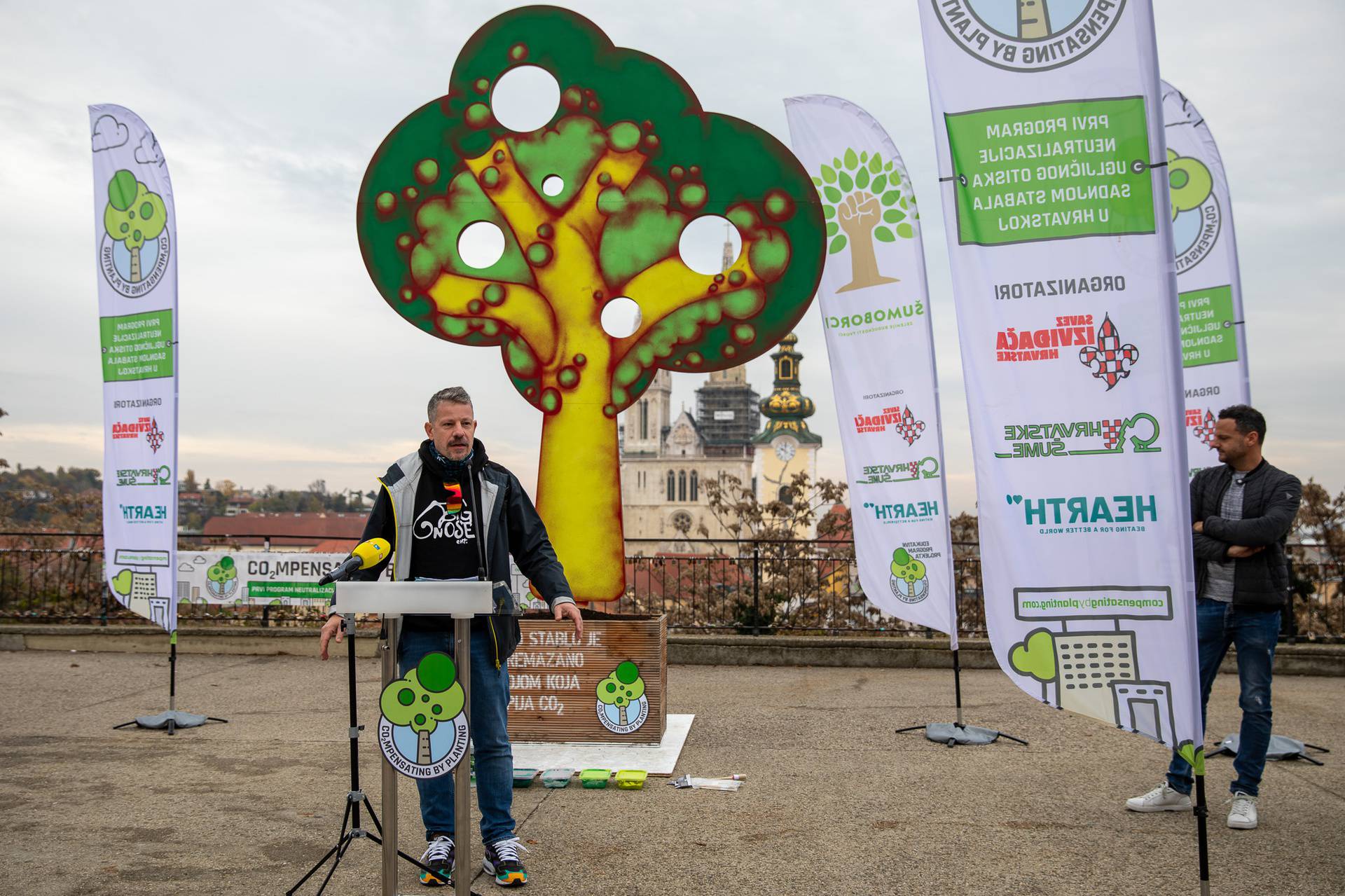 U Zagrebu krenula inovativna kampanja koja upija CO2