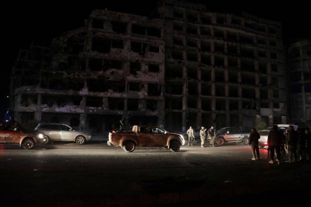 Syrian rebels gather in Homs