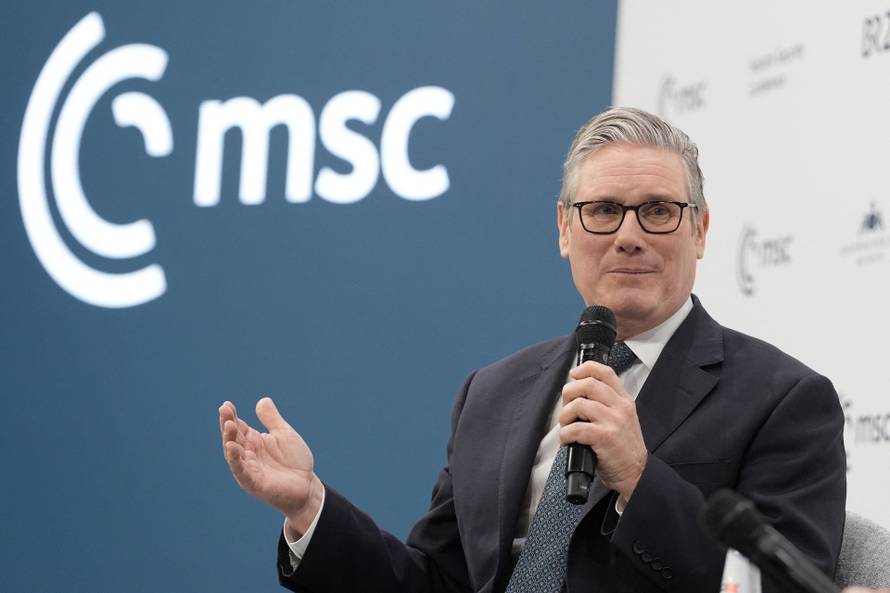 British Prime Minister Starmer attends the Munich Security Conference