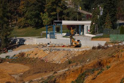 FOTO Pogledajte kako izgleda klizište na Pantovčaku: Veličine je čak 13 nogometnih igrališta!