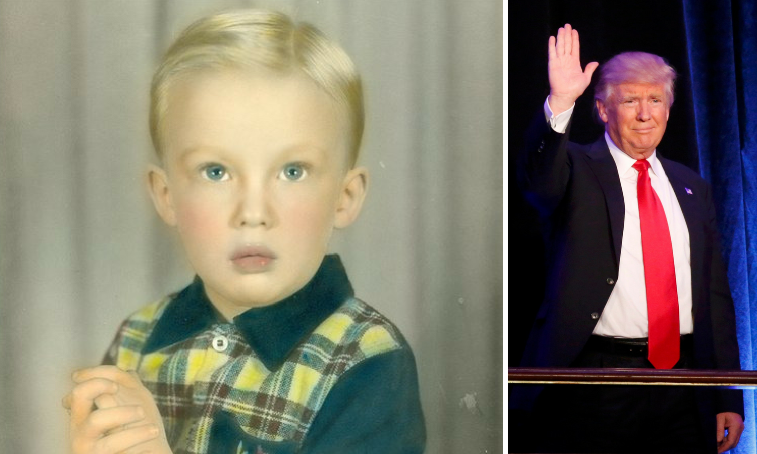 Ovaj slatki dječačić plavih očiju danas je prvi čovjek Amerike