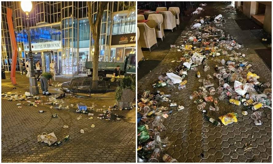 Tužne slike centra Zagreba uoči Thompsonova koncerta: 'Ovako se voli Hrvatska, dom? Grozno'