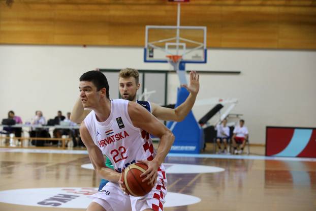Opatija: Košarkaška utakmica Hrvatska - Irska