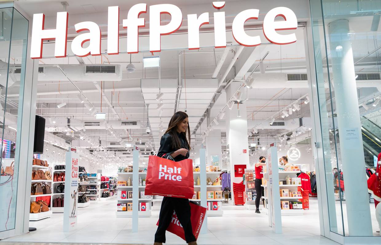 Popularni maloprodajni lanac HalfPrice otvorio svoju prvu trgovinu u Hrvatskoj