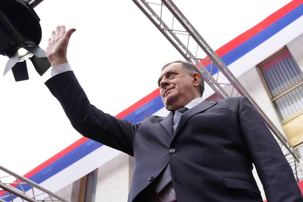 Banja Luka: Skup podrške Miloradu Dodiku nakon izricanja presude