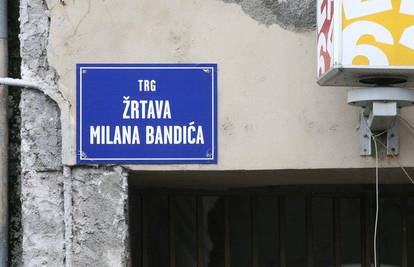 Preimenovali Cvjetni trg u Trg žrtava Milana Bandića