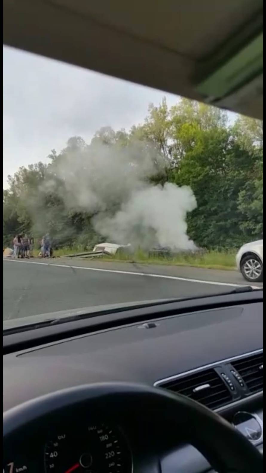 Dvoje ozlijeđenih kod Novske: Kamp kućicom sletjeli  s ceste