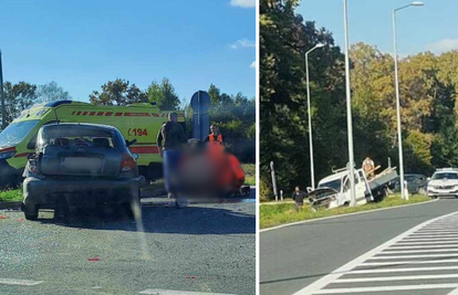 Nesreća u Bjelovaru: Sudarili su se kombi i auto, ima ozlijeđenih