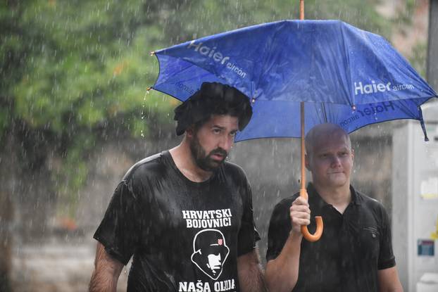 Sinj: Zbog jakog pljuska odgođena 310. Sinjska alka