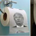 Toaletni papir s likom Trumpa čini odlazak na WC zabavnim