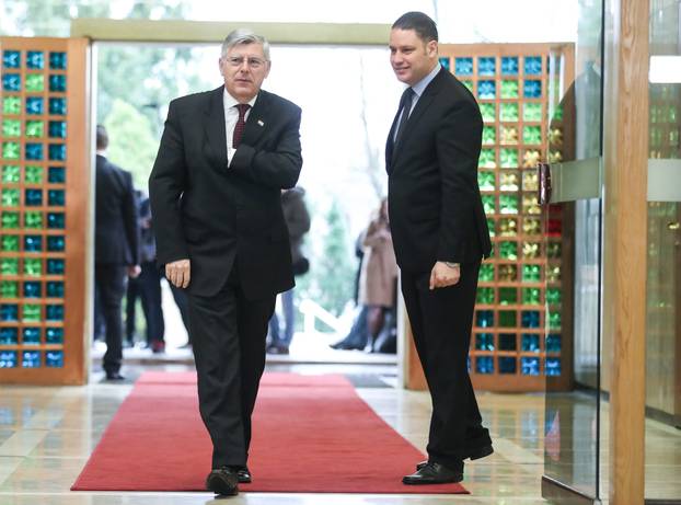 Zagreb: Dolazak uzvanika za inauguraciju Zorana Milanovića