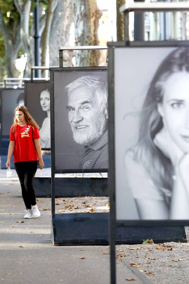 Zagreb: Na Zrinjevcu postavljena izložba fotografija Mare Milin "Dobri ljudi"