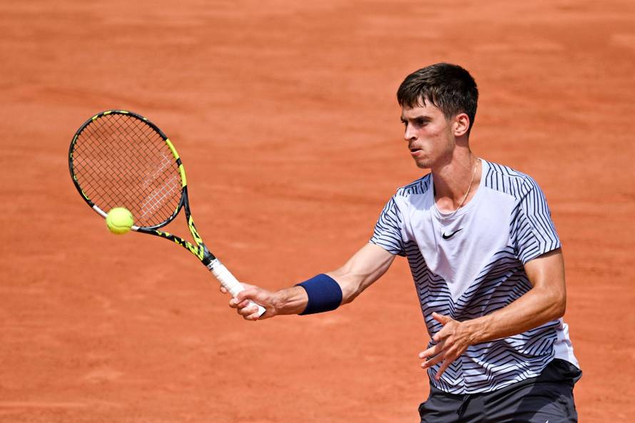 Dino Prizmic (Cro) TENNIS : Roland Garros 2023 - Finale Junior Garcons - Paris - 10/06/2023 JBAutissier/Panoramic PUBLIC