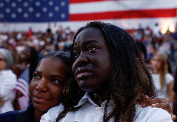 2024 U.S. Presidential Election Night, at Howard University, in Washington