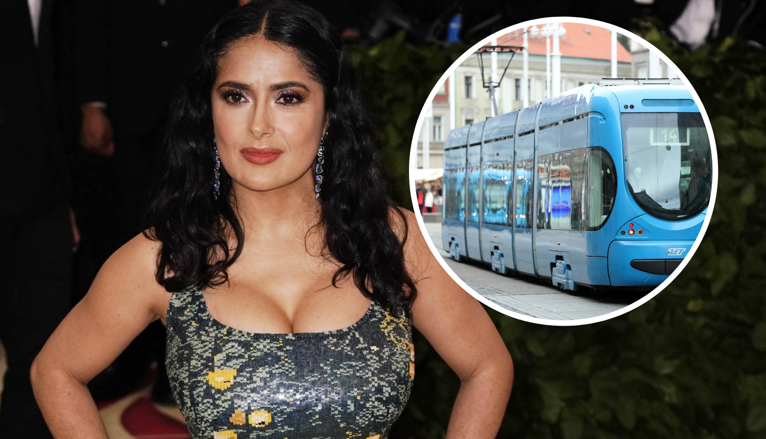 Salma Hayek provozat će se tramvajem: Set seli i u Zagreb