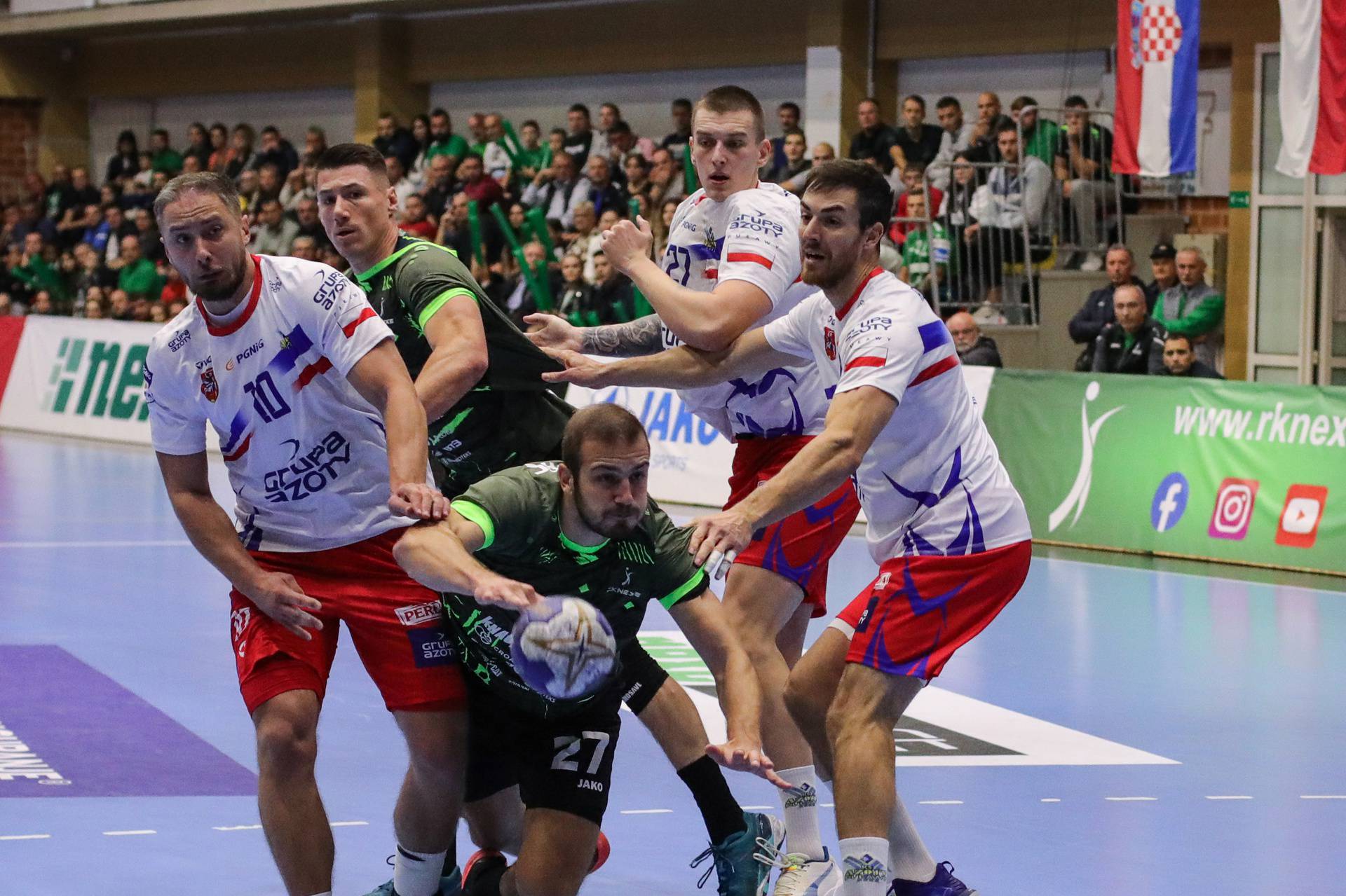 Našice: Uzvratna utakmica 2. pretkola EHF Europske lige, RK Nexe - Azoty Pulawy