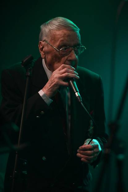 FOTO Jimmy Stanić (95) održao je koncert u zagrebačkom klubu