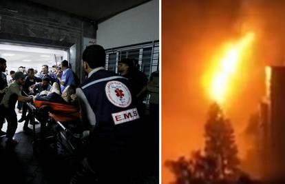 Izrael: 'Na ovoj snimci raketa kojom su ciljali Izrael pada u Gazi. Tad je pogođena bolnica'