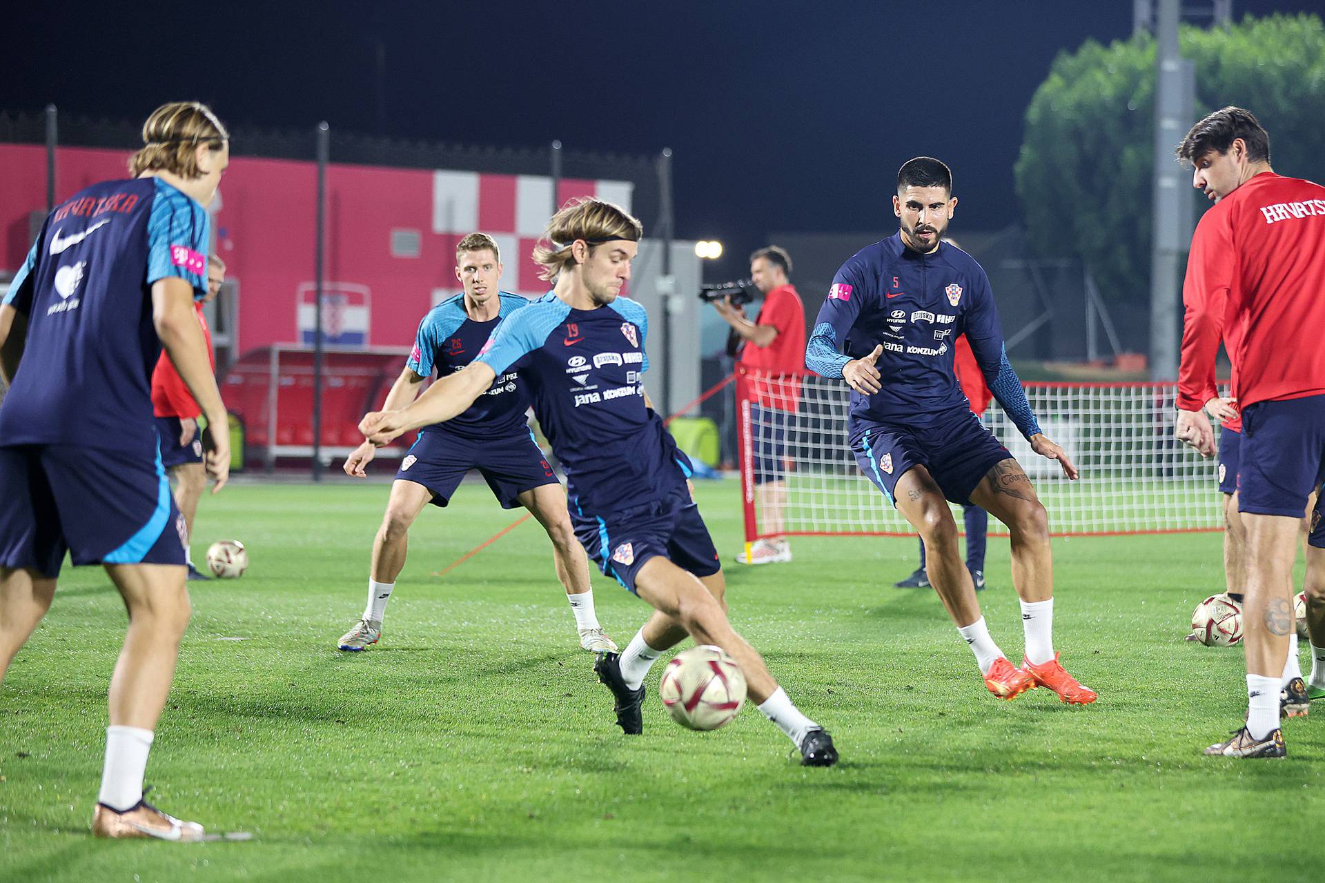 KATAR 2022 -  Hrvatska nogometna reprezentacija odradila trening