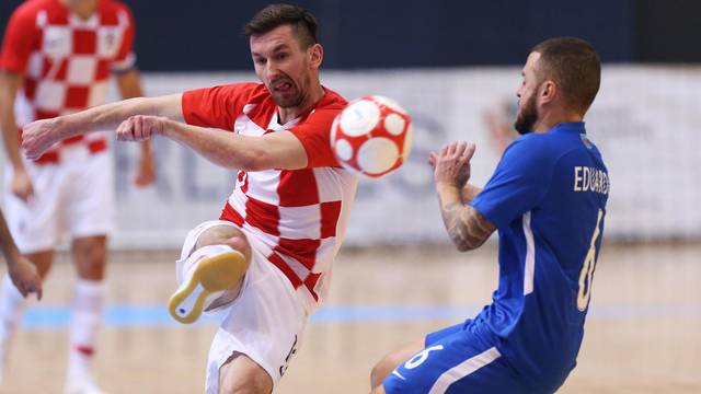 Osijek: Elitno kolo kvalifikacija za Svjetsko prvenstvo u futsalu: Hrvatska - Azerbajdžan