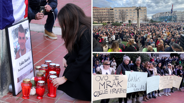 Prosvjed u Splitu zbog ubojstva Luke Bančića: 'On je dijete svih nas, nemojmo zatvarati oči!'