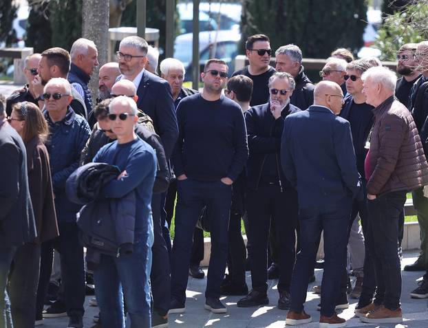 Split: Posljednji ispraćaj oca Igora Tudora