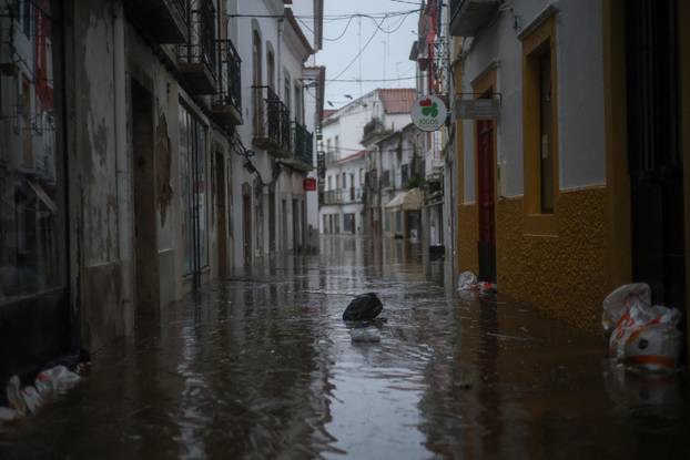 Storm Leo reaches Alcacer do Sal