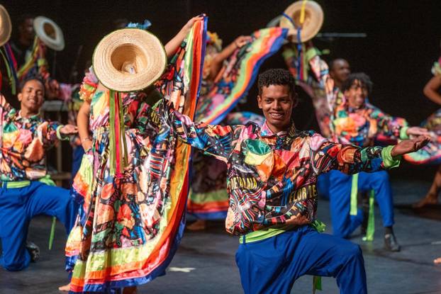 Zagreb: Nastup folklornih skupina u sklopu Međunarodne smotre folklora 