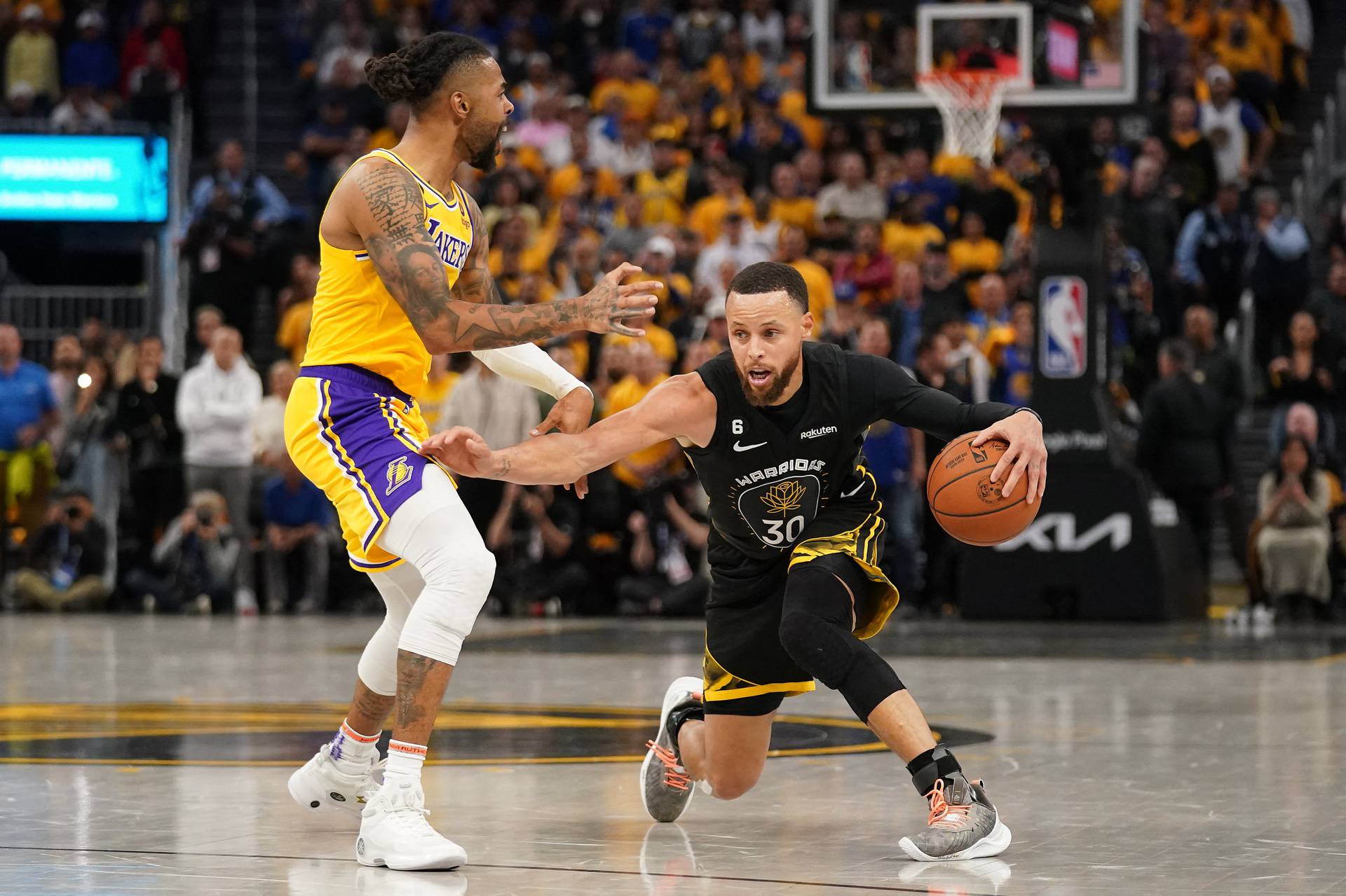 NBA: Playoffs-Los Angeles Lakers at Golden State Warriors