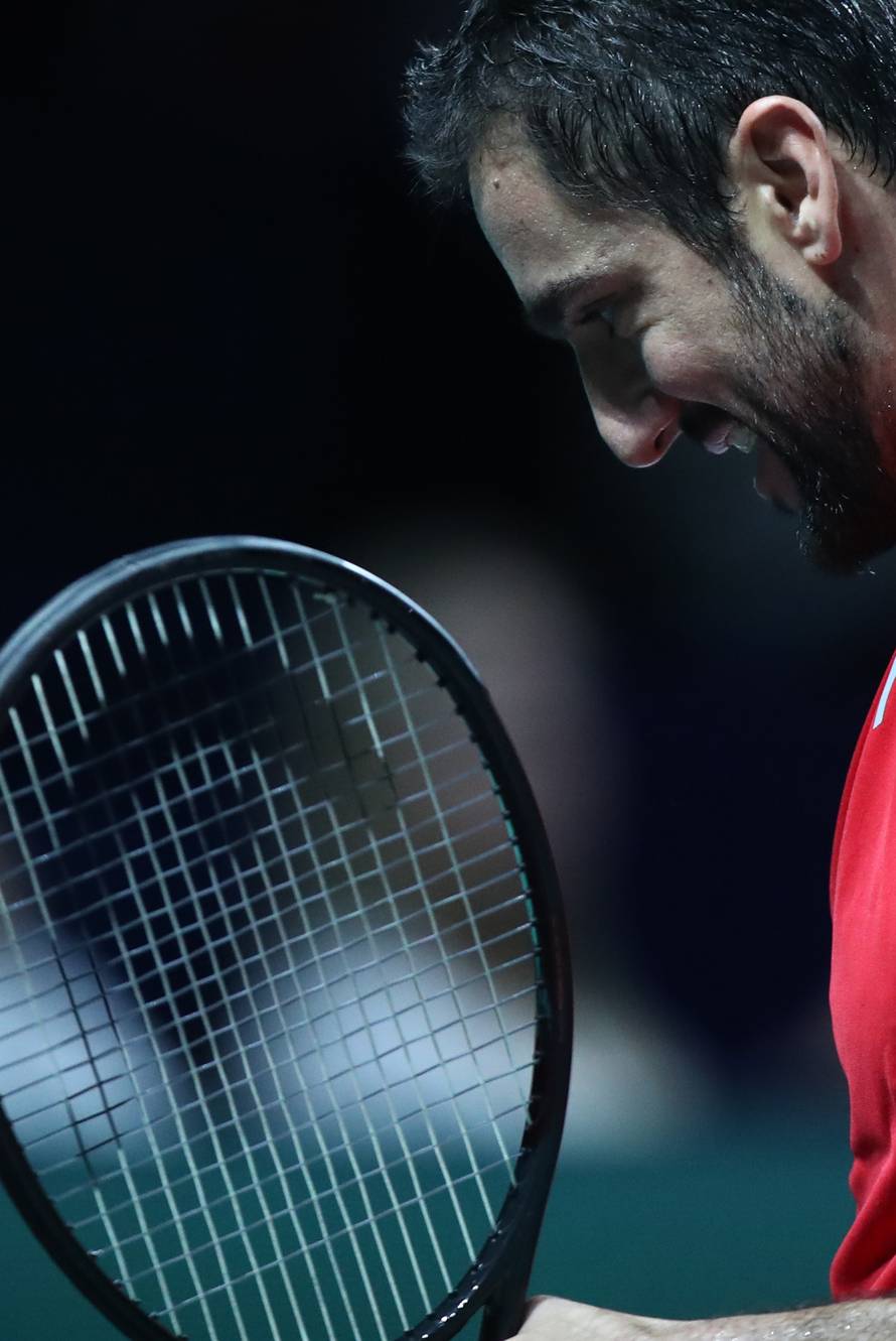 Malaga: Davis Cup, polufinale, Alex de Minaur - Marin Čilić