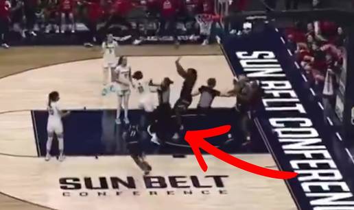 VIDEO Maklja&zcaron;a ko&scaron;arka&scaron;ica! Sutkinja je pala kao poko&scaron;ena