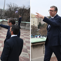 VIDEO Vučića posjetio Trumpov sin: 'Pokazao sam mu pogled s terase na naš prelijepi Beograd'
