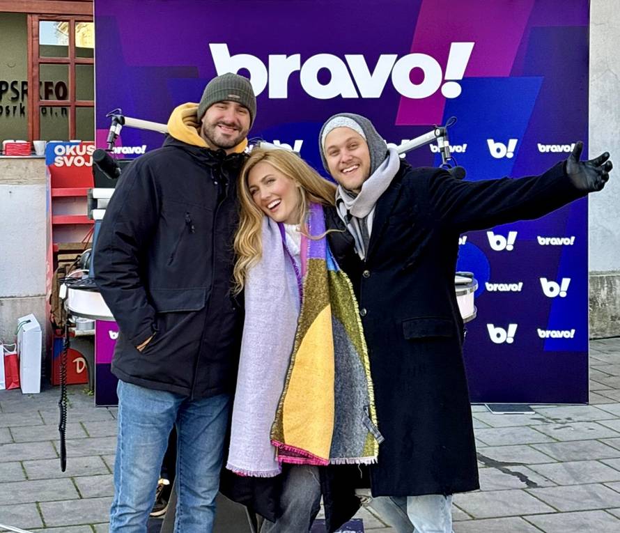 Varaždin dočekao Bravo! ekipu: Ivanu dočekala pjesma, a u eter im se pridružio i Jan Kerekeš