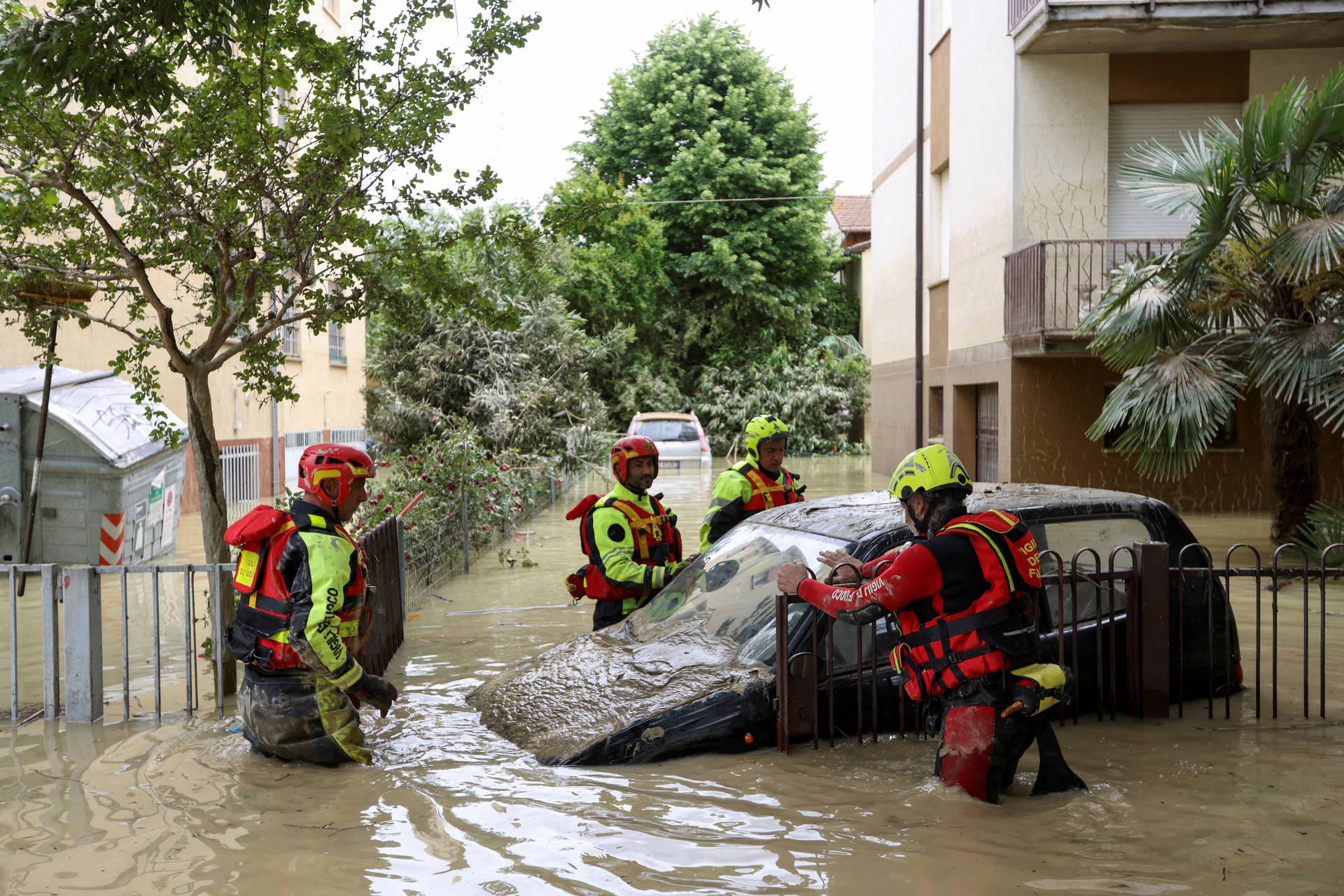 FILE PHOTO: Aftermath of deadly floods in northern Italy