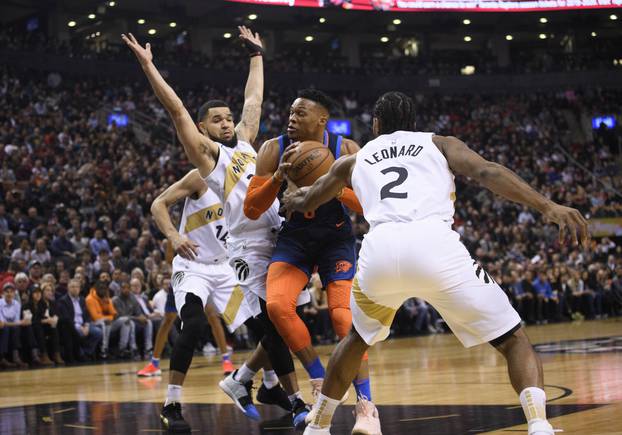 NBA: Oklahoma City Thunder at Toronto Raptors