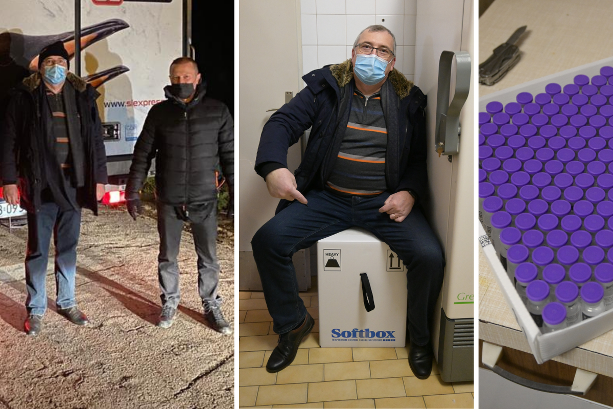 U transportnim hladnjacima u Zagreb stiglo 'korona cjepivo'