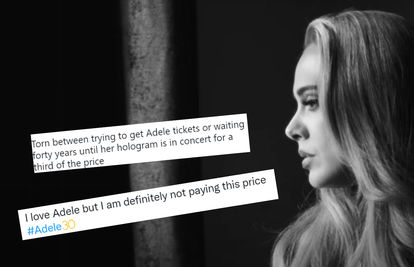 Obožavatelji bojkotiraju Adele zbog cijene karata: 'Bio sam u Grčkoj 5 dana za manje novaca'