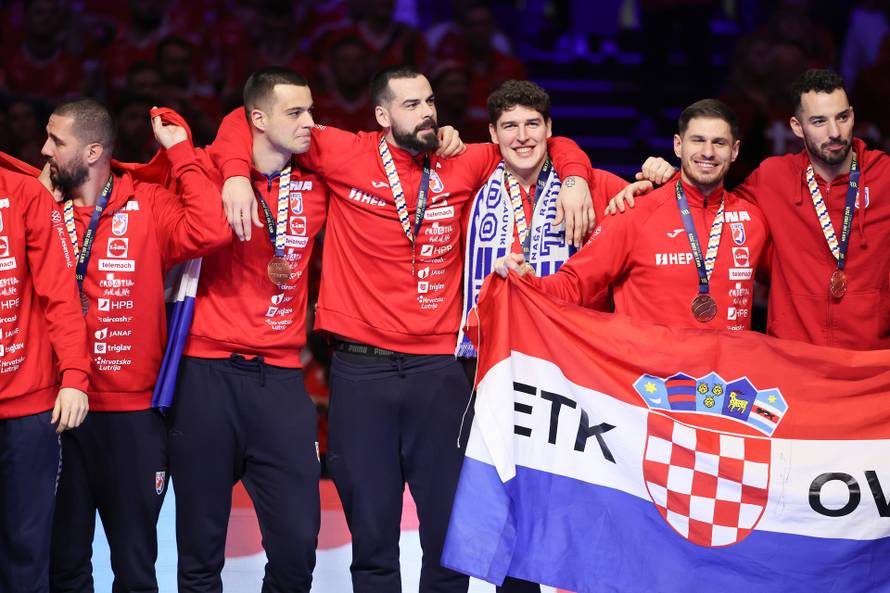 Dodjela medalja hrvatskoj rukometnoj reprezentaciji
