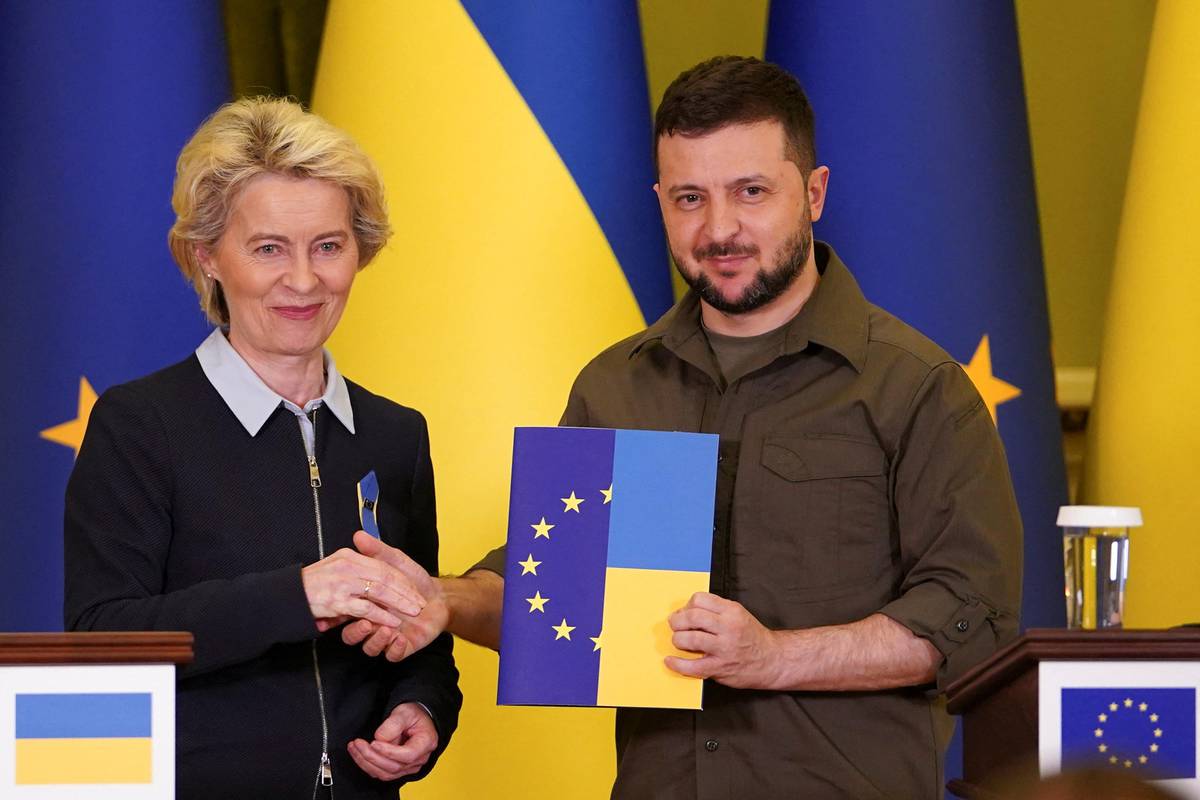 Šefica EK obećala je Zelenskom ubrzanje ulaska Ukrajine u EU: 'Pitanje je tjedana, ne godina'