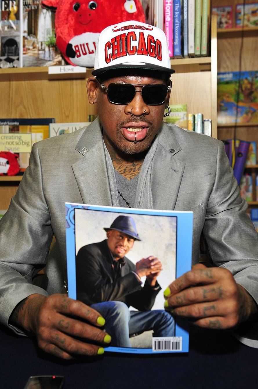 Dennis Rodman Book Signing - Illinois